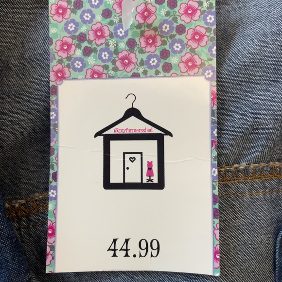 🌾NWT amazing farm girl jeans shirt - Picture 7 of 11